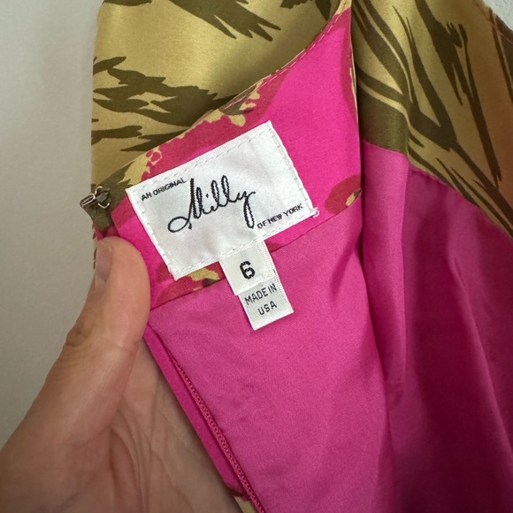 An Original Milly of New York Pink Mini Dress US 6 - Picture 4 of 6
